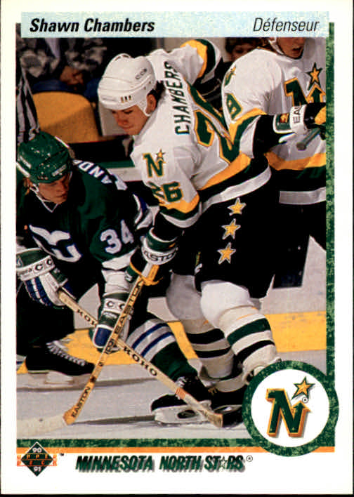 1990-91 Upper Deck French #106 Shawn Chambers