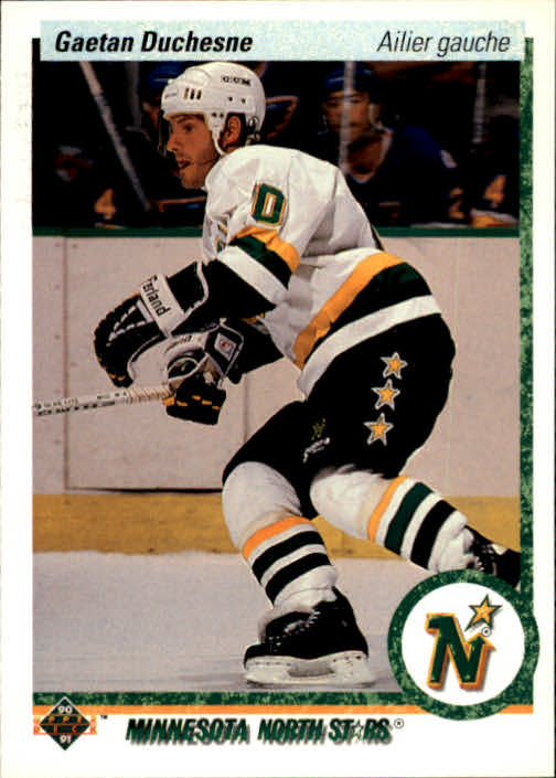 1990-91 Upper Deck French #108 Gaetan Duchesne