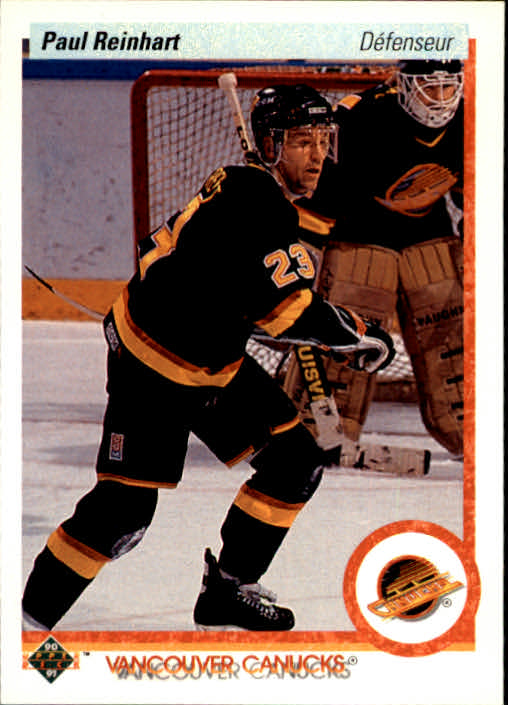 1990-91 Upper Deck French #110 Paul Reinhart