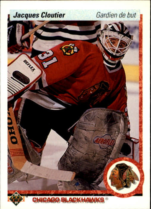 1990-91 Upper Deck French #114 Jacques Cloutier