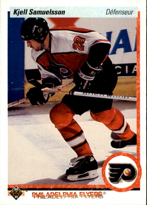 1990-91 Upper Deck French #116 Kjell Samuelsson