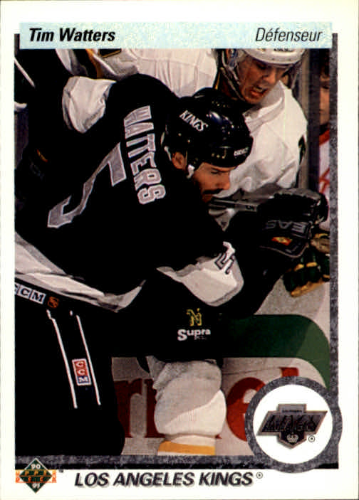 1990-91 Upper Deck French #117 Tim Watters