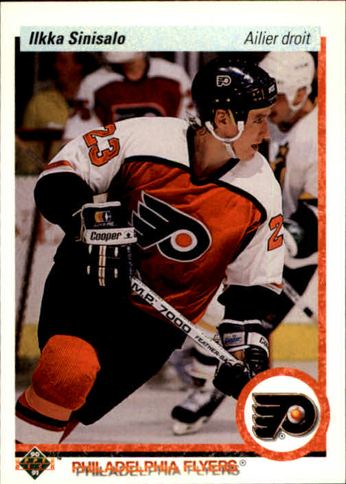 1990-91 Upper Deck French #120 Ilkka Sinisalo