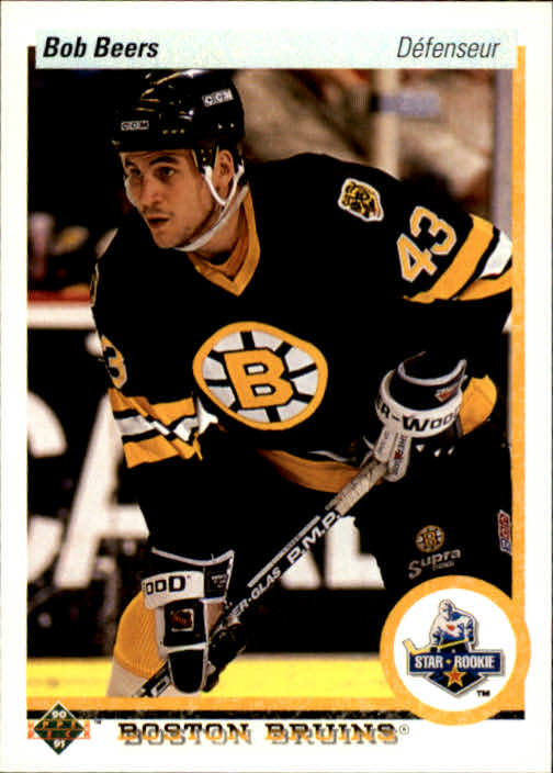 1990-91 Upper Deck French #125 Bob Beers RC