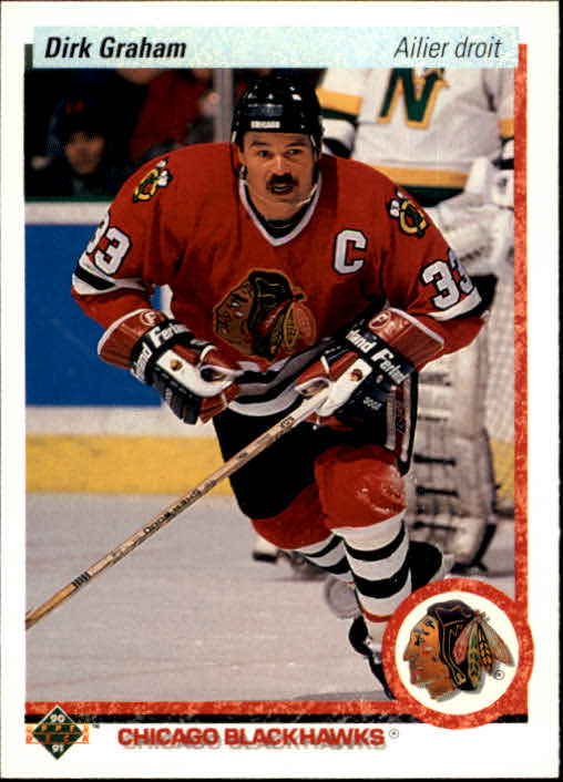 1990-91 Upper Deck French #131 Dirk Graham