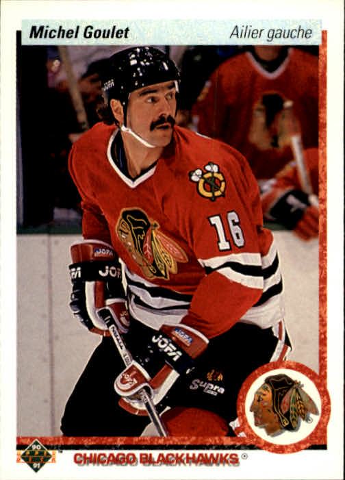 1990-91 Upper Deck French #133 Michel Goulet