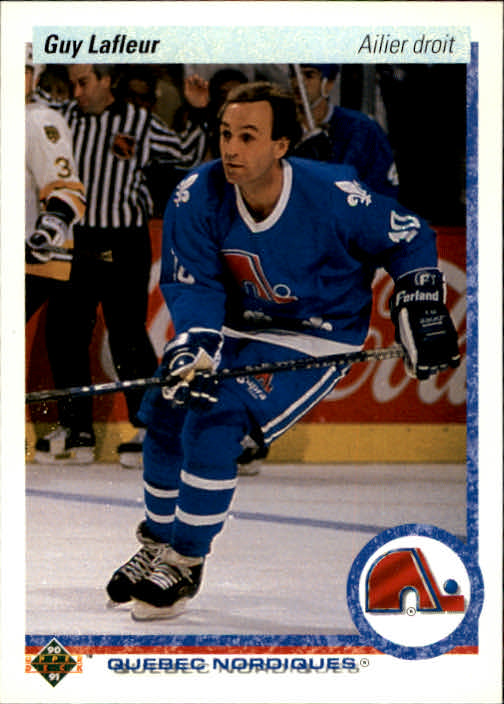 1990-91 Upper Deck French #162 Guy Lafleur