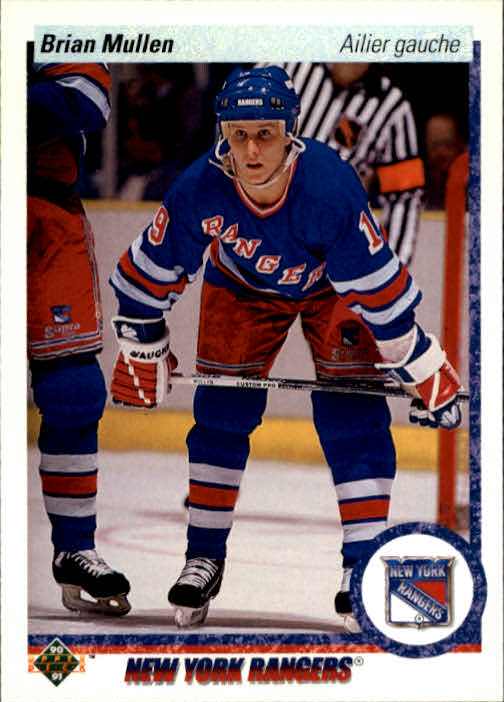 1990-91 Upper Deck French #182 Brian Mullen