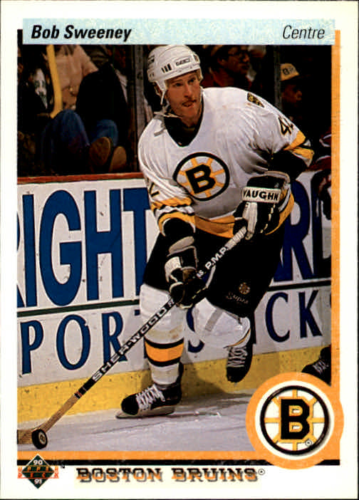 1990-91 Upper Deck French #198 Bob Sweeney