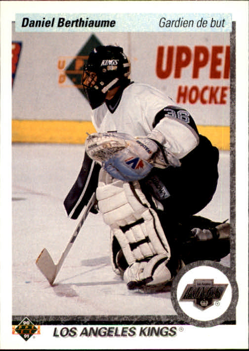1990-91 Upper Deck French #412 Daniel Berthiaume