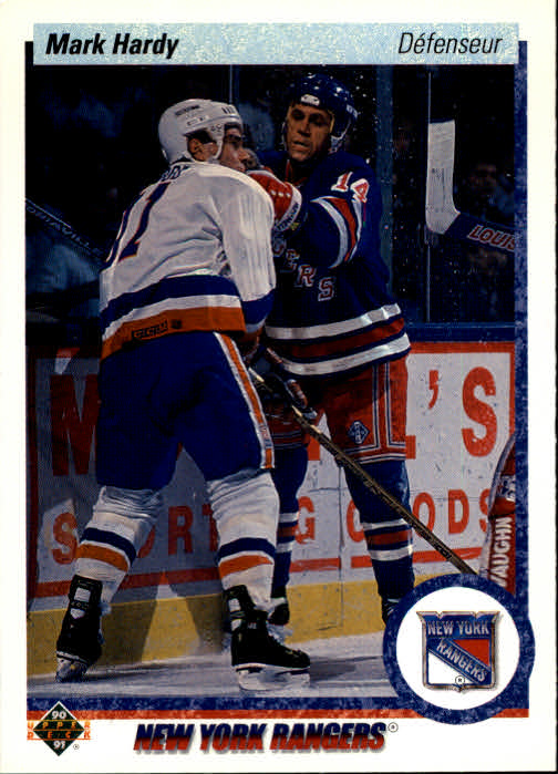 1990-91 Upper Deck French #416 Mark Hardy