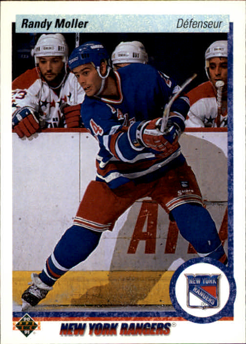 1990-91 Upper Deck French #418 Randy Moller