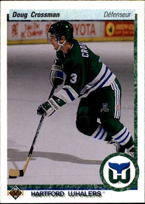 1990-91 Upper Deck French #419 Doug Crossman