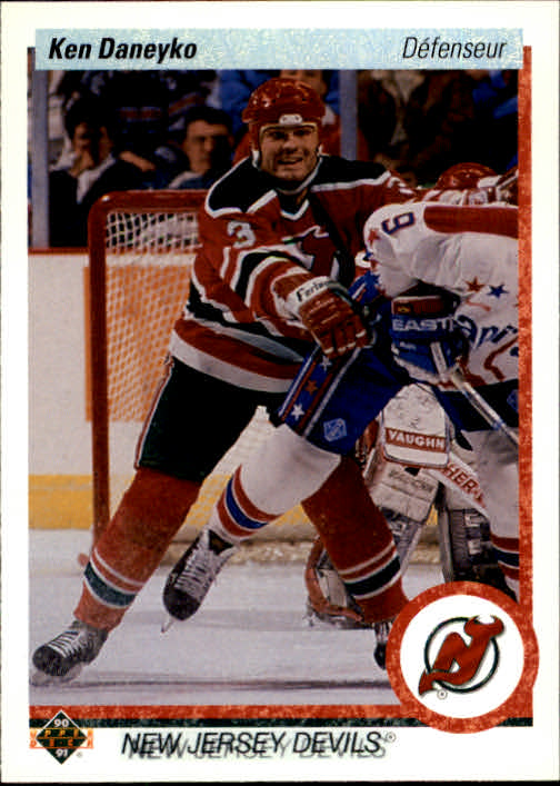 1990-91 Upper Deck French #427 Ken Daneyko