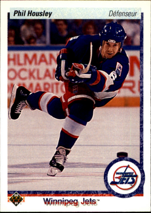1990-91 Upper Deck French #435 Phil Housley