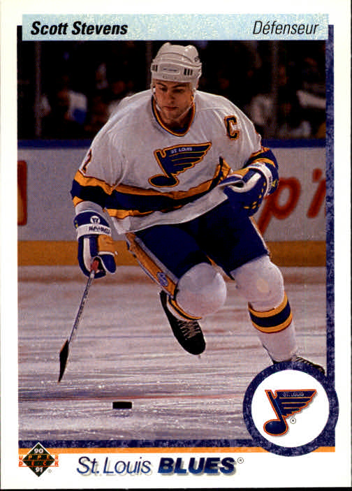 1990-91 Upper Deck French #436 Scott Stevens