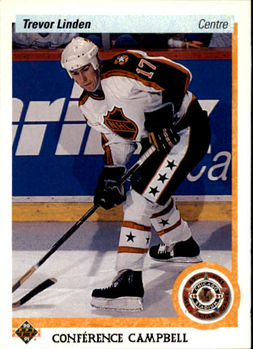 1990-91 Upper Deck French #480 Trevor Linden AS