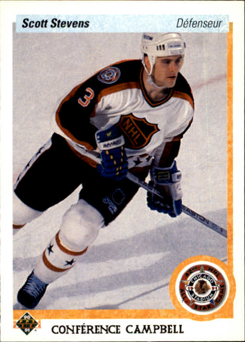 1990-91 Upper Deck French #482 Scott Stevens AS