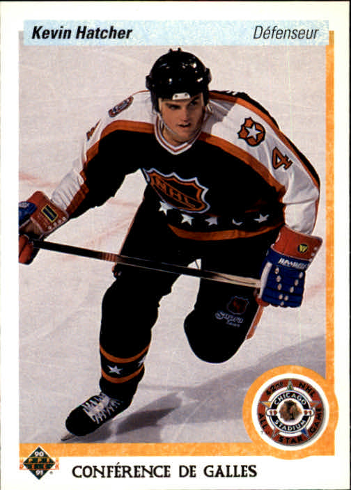 1990-91 Upper Deck French #486 Kevin Hatcher AS