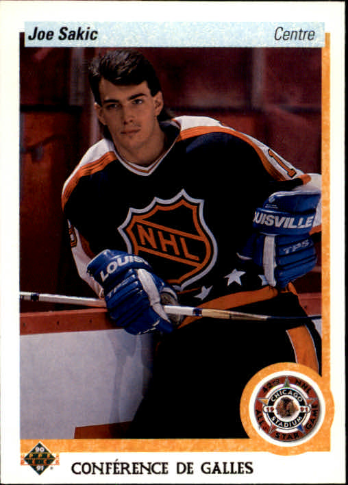 1990-91 Upper Deck French #490 Joe Sakic AS