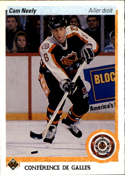 1990-91 Upper Deck French #493 Cam Neely AS