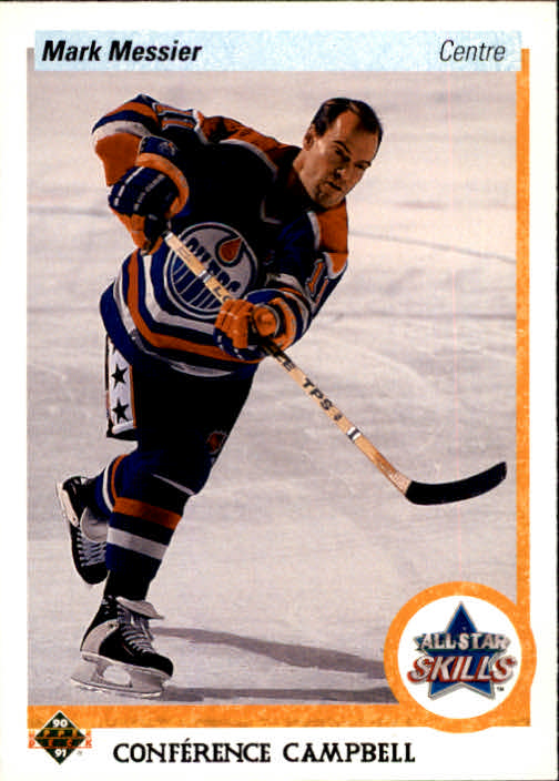 1990-91 Upper Deck French #494 Mark Messier AS