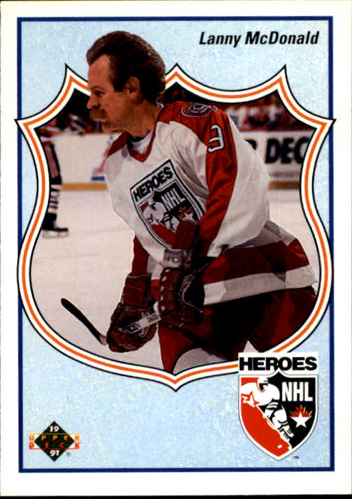 1990-91 Upper Deck French #508 Lanny McDonald HERO
