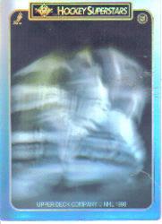 1990-91 Upper Deck Holograms #7 Mark Messier/Steve Yzerman