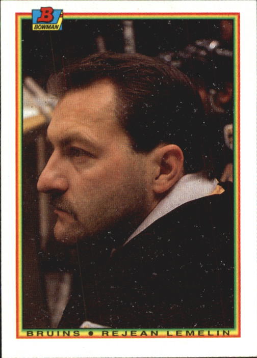 1990-91 Bowman #32 Rejean Lemelin