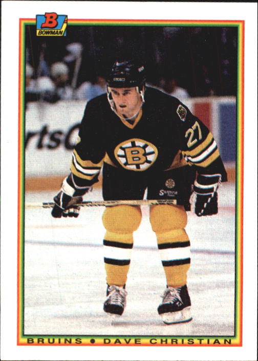 1990-91 Bowman #40 Dave Christian