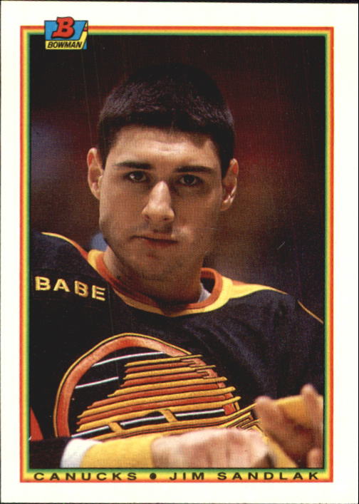 1990-91 Bowman #55 Jim Sandlak