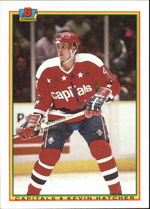 1990-91 Bowman #70 Kevin Hatcher
