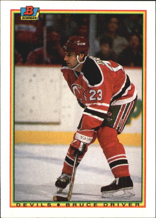 1990-91 Bowman #87 Bruce Driver