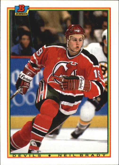 1990-91 Bowman #88 Neil Brady RC