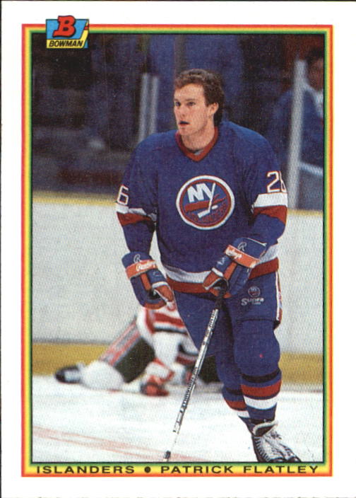1990-91 Bowman #124 Pat Flatley
