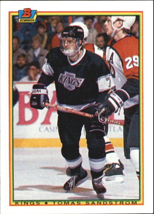 1990-91 Bowman #141 Tomas Sandstrom