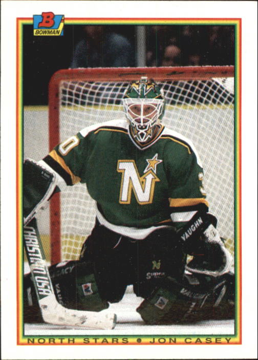 1990-91 Bowman #183 Jon Casey