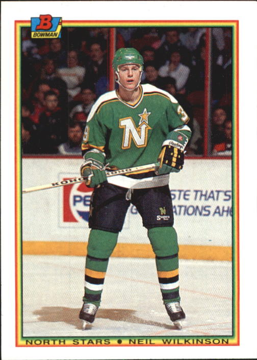 1990-91 Bowman #184 Neil Wilkinson RC