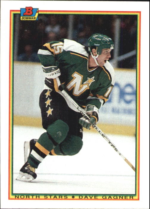 1990-91 Bowman #186 Dave Gagner
