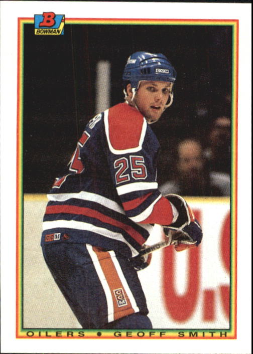 1990-91 Bowman #192 Geoff Smith RC