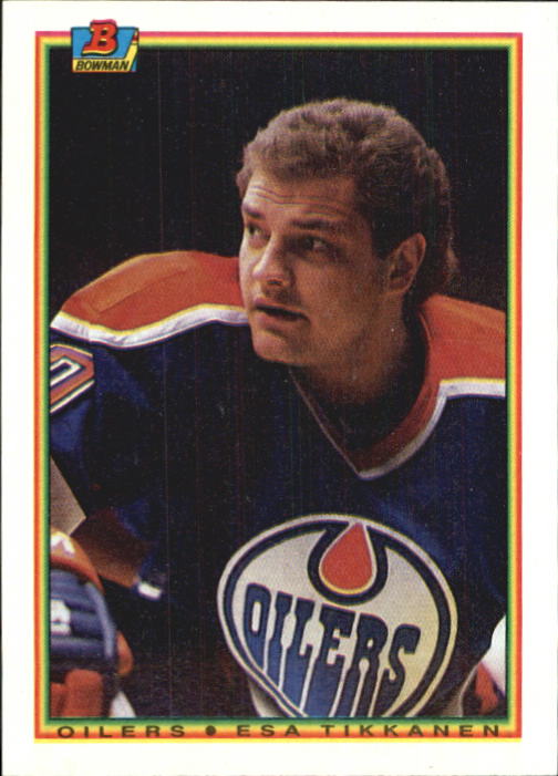 1990-91 Bowman #194 Esa Tikkanen