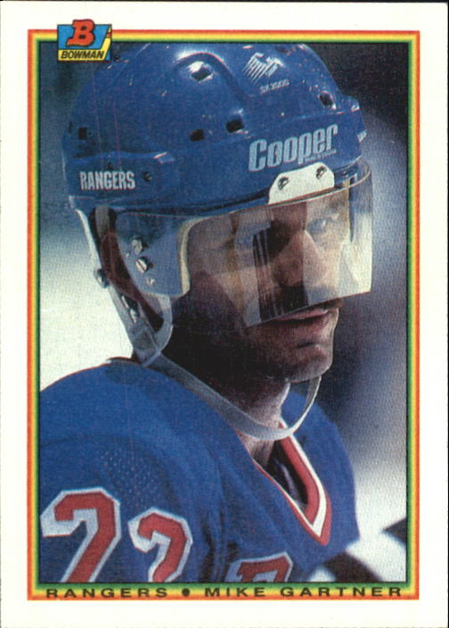 1990-91 Bowman #220 Mike Gartner