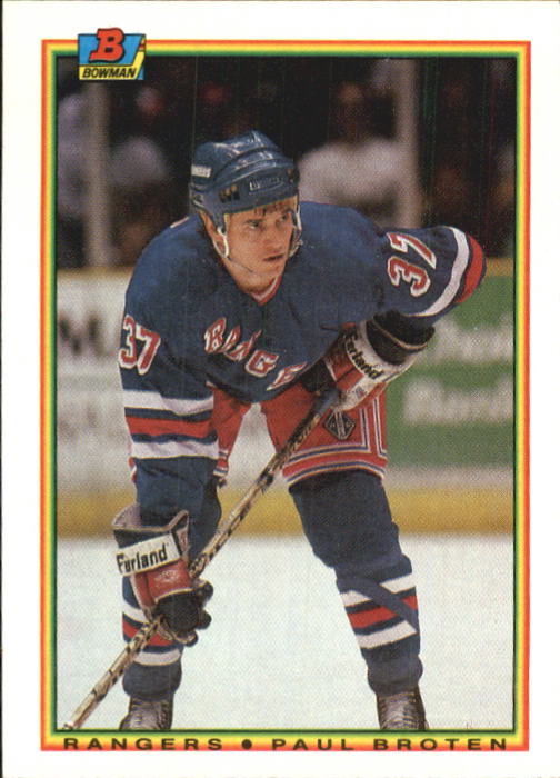 1990-91 Bowman #224 Paul Broten