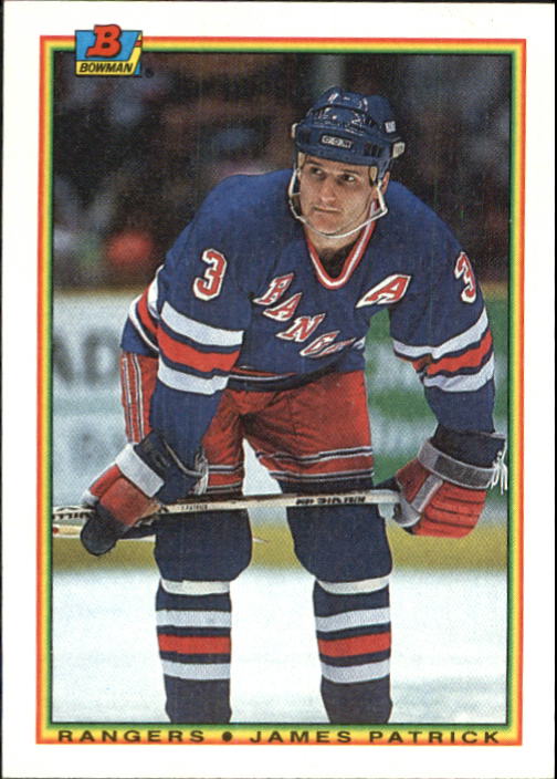1990-91 Bowman #225 James Patrick