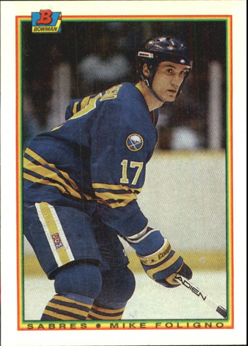 1990-91 Bowman #247 Mike Foligno