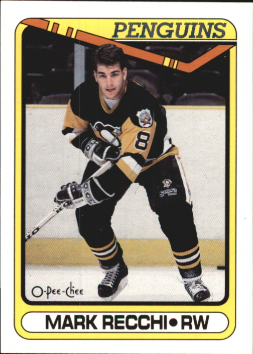 1990-91 O-Pee-Chee #280 Mark Recchi RC