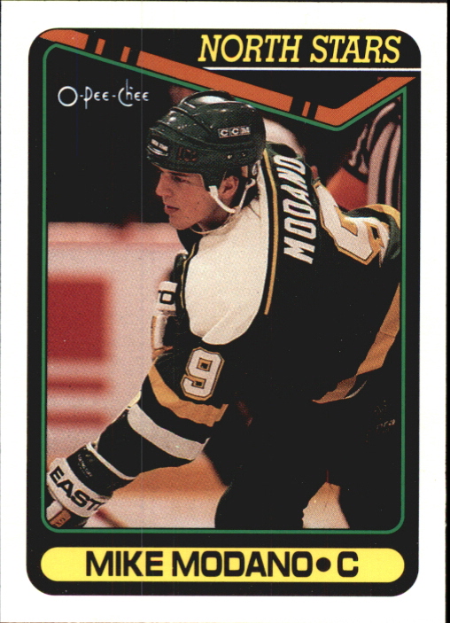 1990-91 O-Pee-Chee #348 Mike Modano RC