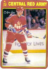 1990-91 O-Pee-Chee Red Army #2R Vladimir Malakhov
