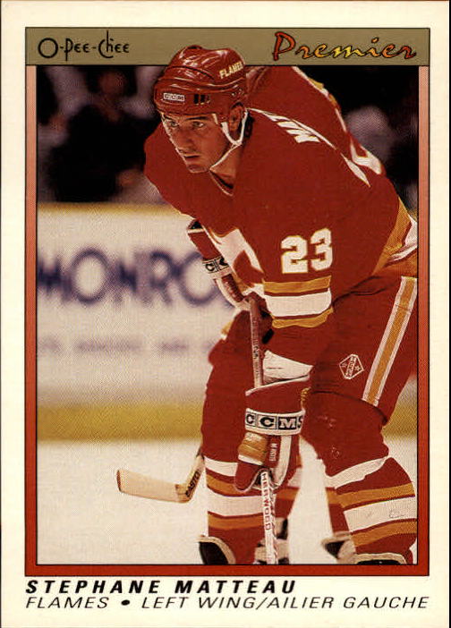 1990-91 OPC Premier #68 Stephane Matteau RC