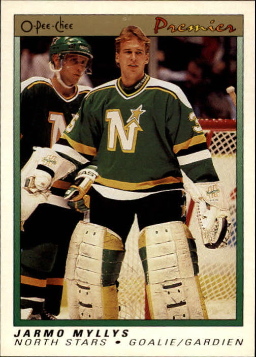 1990-91 OPC Premier #80 Jarmo Myllys RC